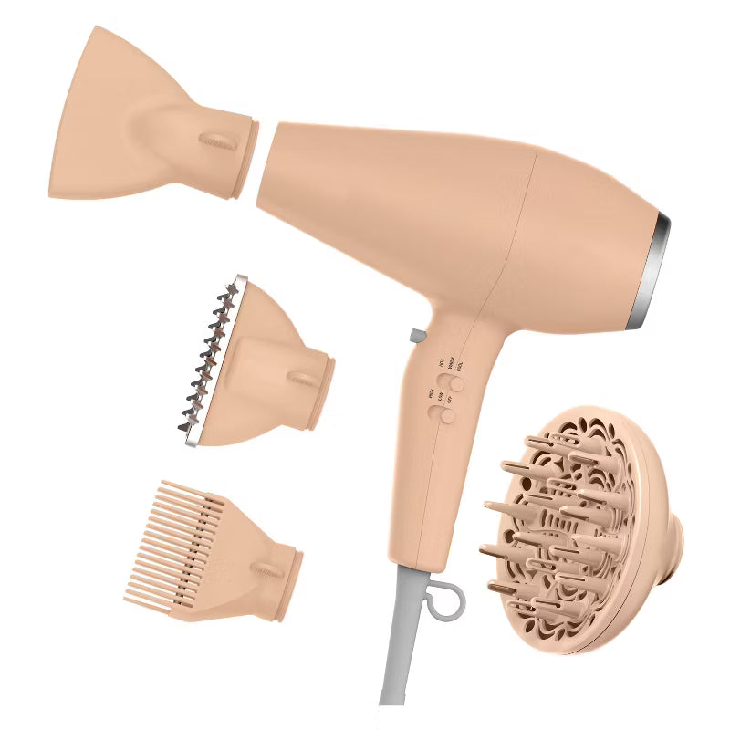Ionic Ceramic Hair Dryer: Volumizing, 1875 Watt, Includes Concentrator, Diffuser