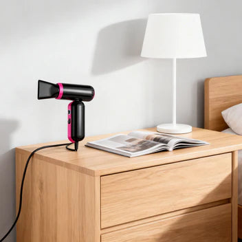 High-Speed Mini Ionic Hair Dryer – 500W, Wired