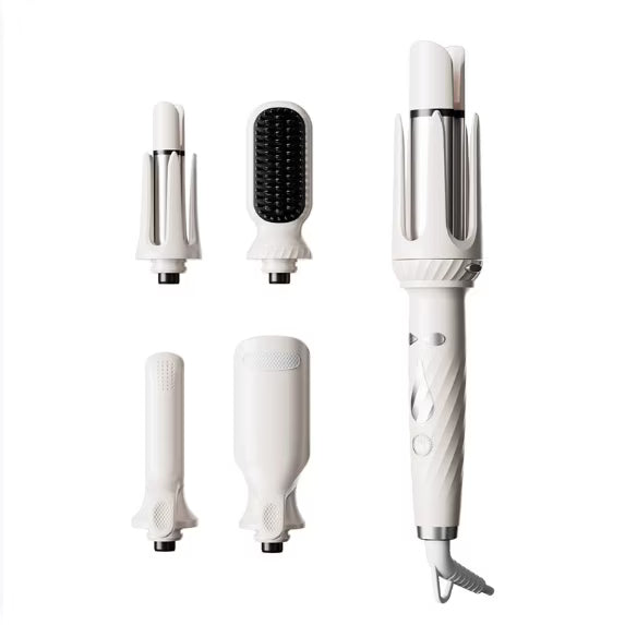 5-in-1 Hair Styling Tool with 1.25" Hair Crimper and Waver